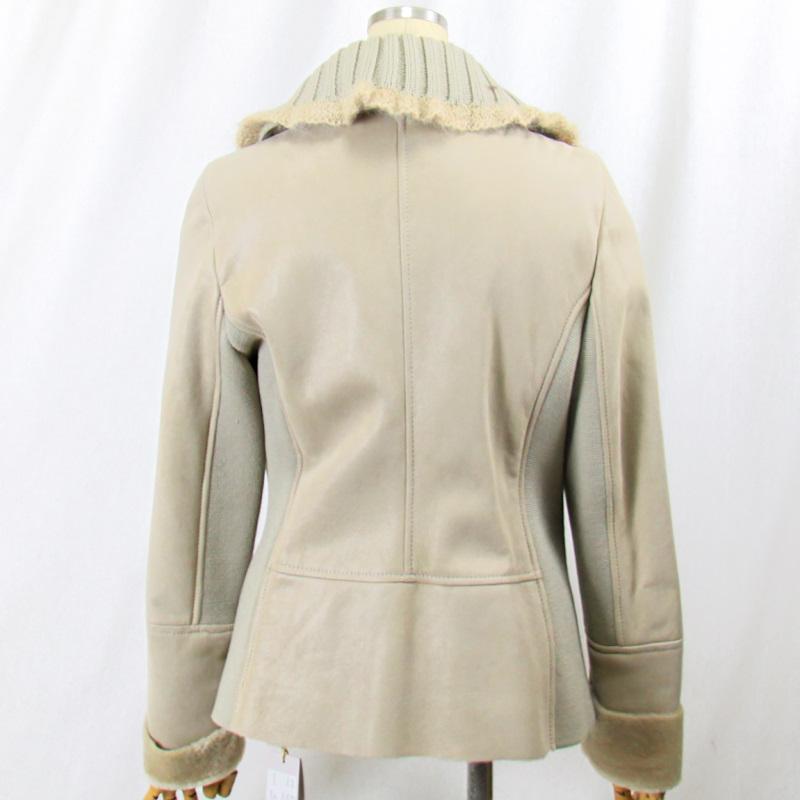 毛皮/ムートン/羊革/ムートンジャケット/リアルファー /OLIVIERI（オリヴィエリ）/イタリア製ムートン/１枚革/ウールニット |  | 21