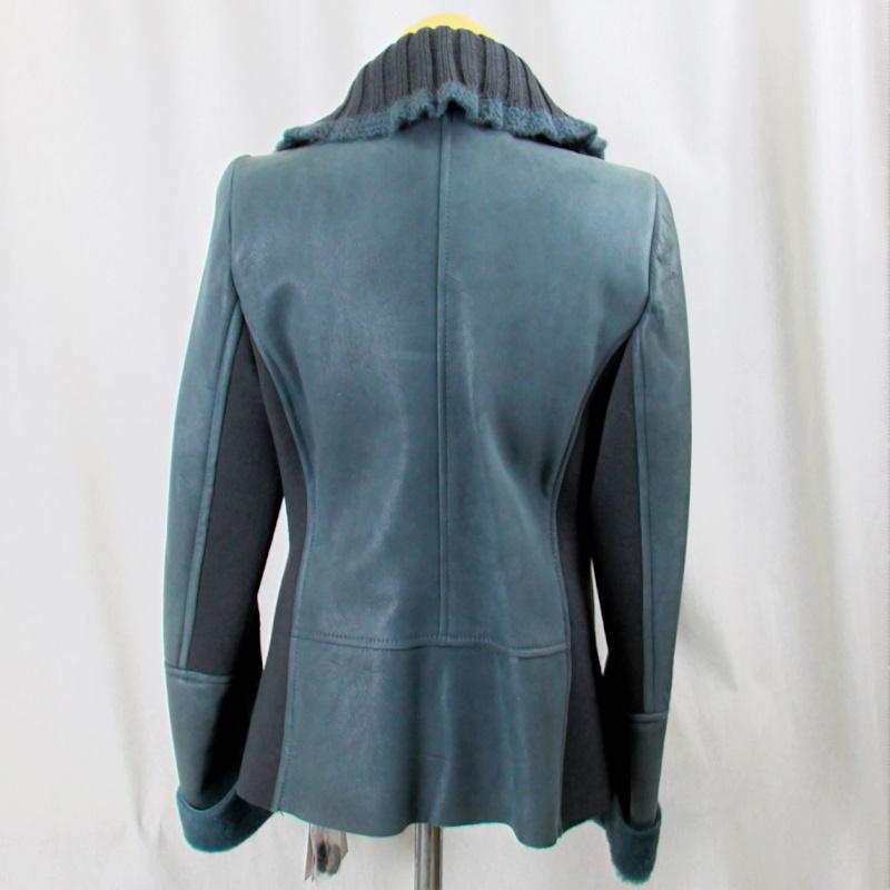 毛皮/ムートン/羊革/ムートンジャケット/リアルファー /OLIVIERI（オリヴィエリ）/イタリア製ムートン/１枚革/ウールニット |  | 04