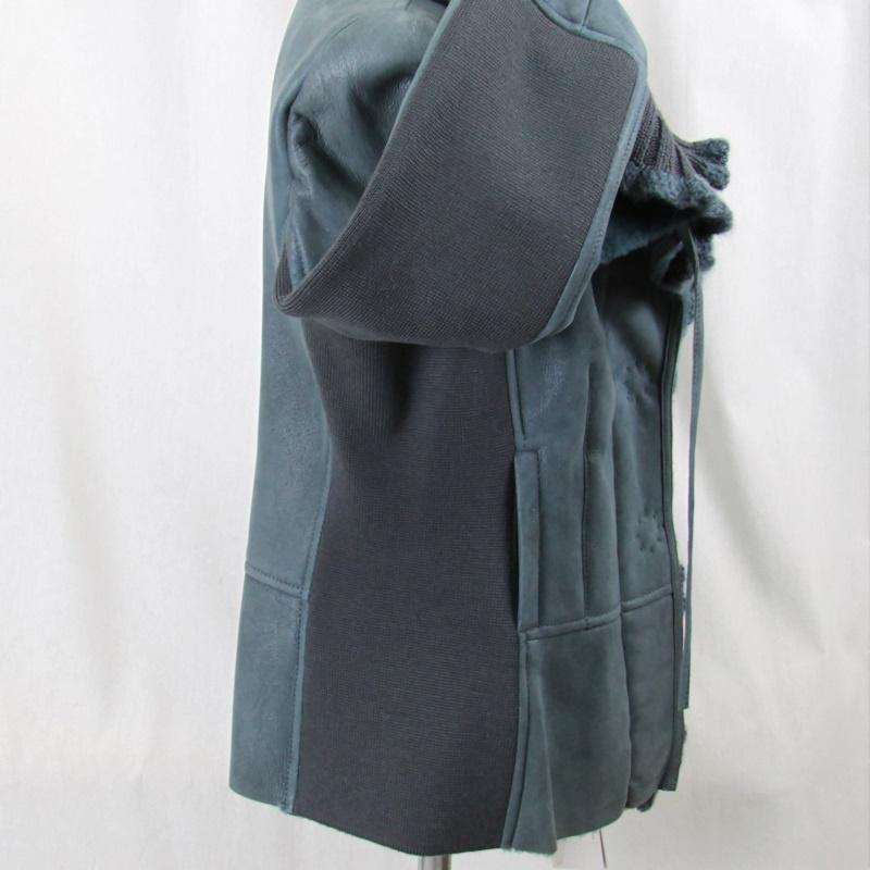 毛皮/ムートン/羊革/ムートンジャケット/リアルファー /OLIVIERI（オリヴィエリ）/イタリア製ムートン/１枚革/ウールニット |  | 06