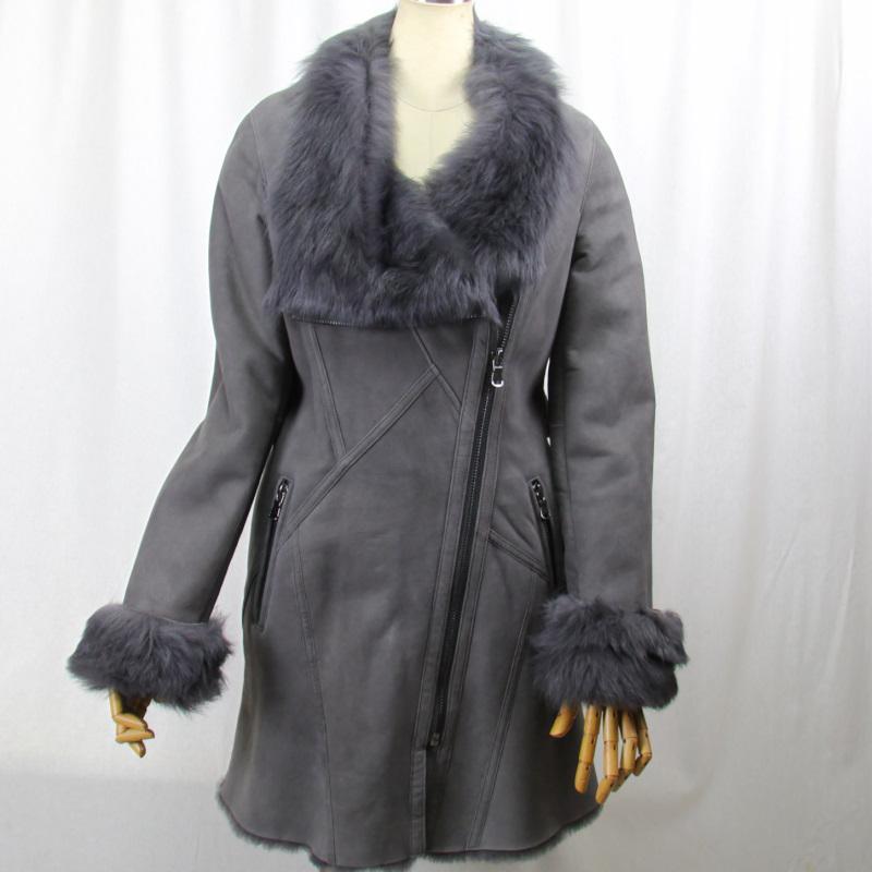 毛皮/ムートン/羊革/ムートン コート/リアルファー ムートンコート /1