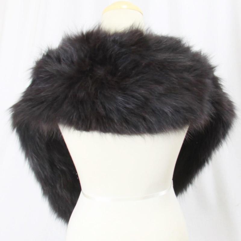 毛皮/フォックス/ファー　 フォックス  編み込み ニッティング ロングマフラー ショール リアルファーレディース『クリックポストご指定で送料無料』 |  | 14