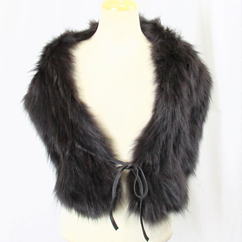 毛皮/フォックス/ファー　 フォックス  編み込み ニッティング ロングマフラー ショール リアルファーレディース『クリックポストご指定で送料無料』 |  | 11
