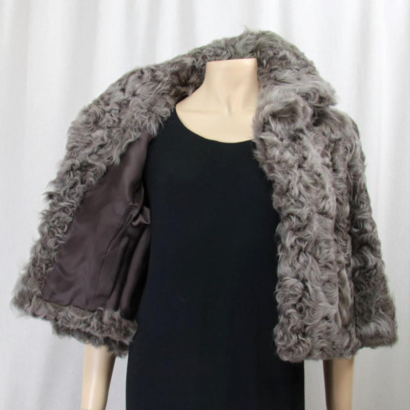 毛皮/チッキャンラム/羊革/ジャケット/リアルファー チッキャンラム