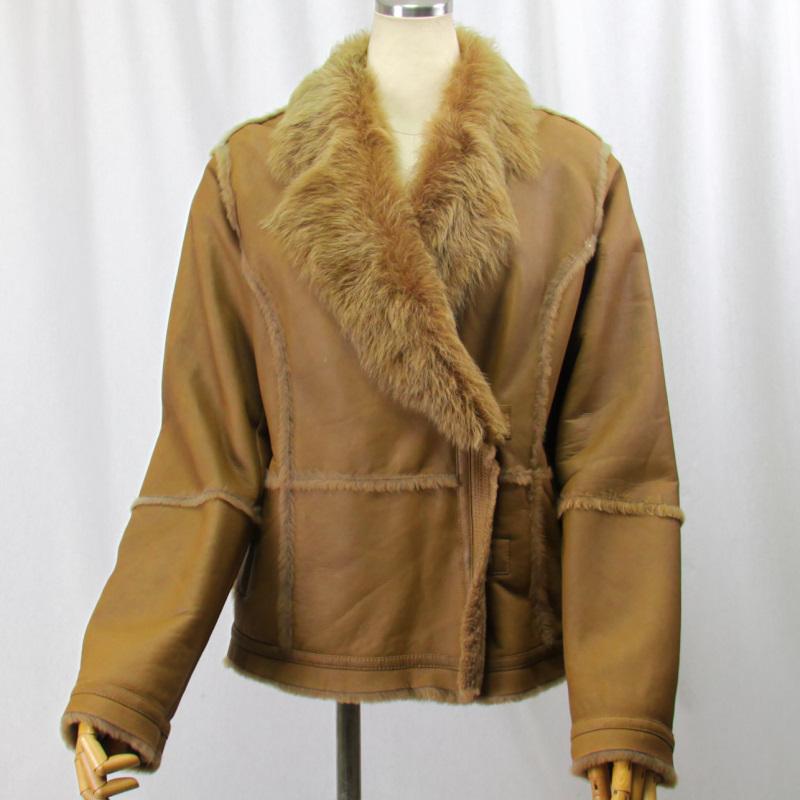 毛皮/ムートン/羊革/トスカナムートン/トスカナラム/ラムムートンジャケット/リアルファー ムートンジャケット | 