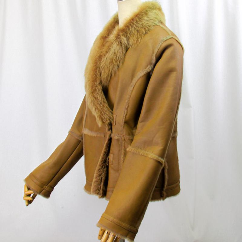 毛皮/ムートン/羊革/トスカナムートン/トスカナラム/ラムムートンジャケット/リアルファー ムートンジャケット |  | 01