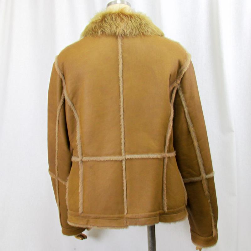 毛皮/ムートン/羊革/トスカナムートン/トスカナラム/ラムムートンジャケット/リアルファー ムートンジャケット |  | 02