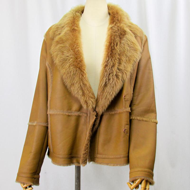 毛皮/ムートン/羊革/トスカナムートン/トスカナラム/ラムムートンジャケット/リアルファー ムートンジャケット |  | 06