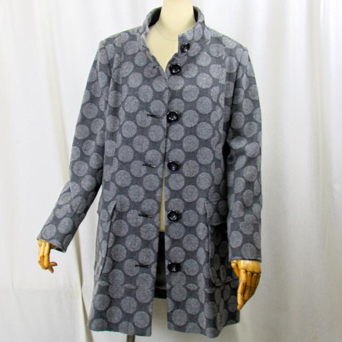 毛皮/フォックス　リアルファー　ウール 毛（１００％）　フード　フォックストリミング　コート　レディース　アウター |  | 11