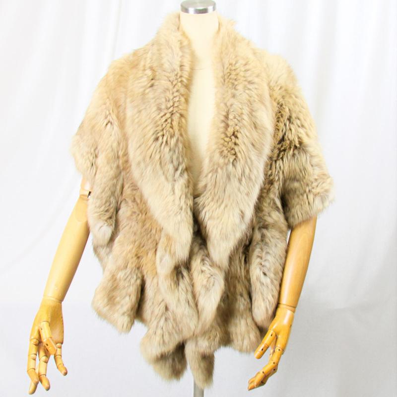 毛皮/ファー/セーブル/ソボル/ロシアンセーブル ショール ケープ