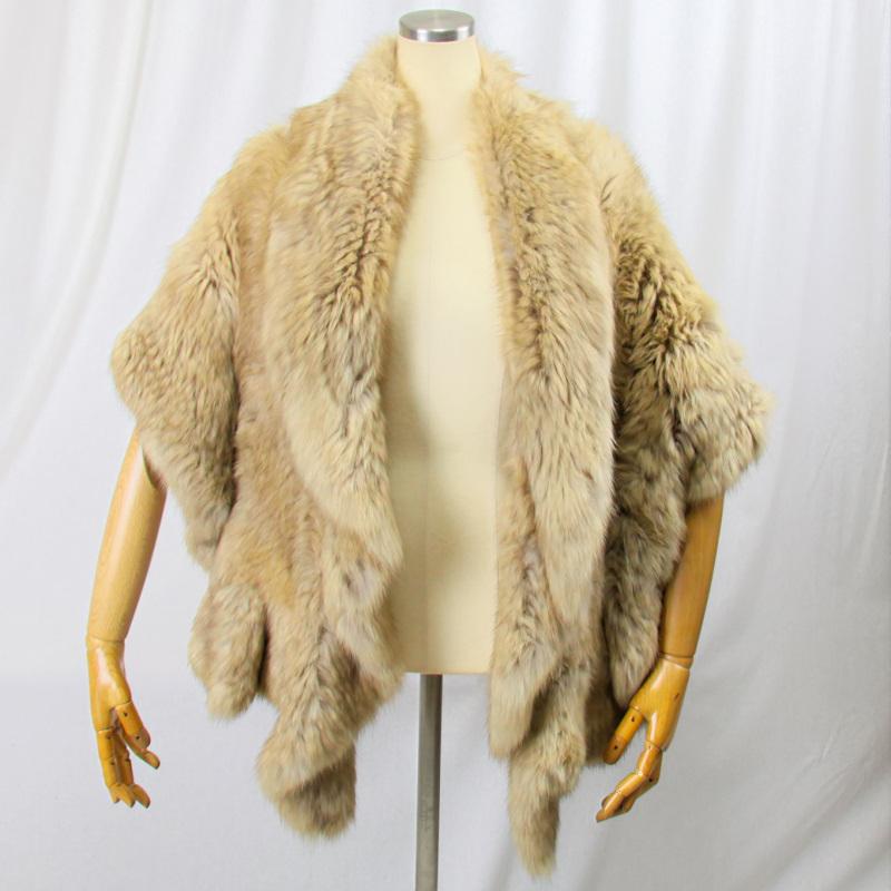 毛皮/ファー/セーブル/ソボル/ロシアンセーブル ショール ケープ