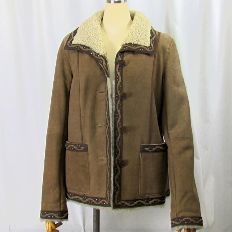 毛皮/ムートン/羊革/ムートン ジャケット/リアルファー ムートンジャケット /１枚革/ダブルフェイス |  | 05