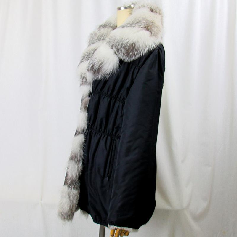 毛皮/ロシアリス/フォックス/リバーシブルコート　ロシアリスリバーシブルコート　リアルファー　　 |  | 01