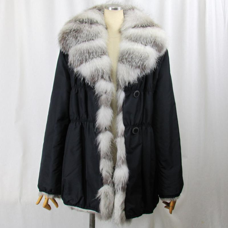 毛皮/ロシアリス/フォックス/リバーシブルコート　ロシアリスリバーシブルコート　リアルファー　　 |  | 04