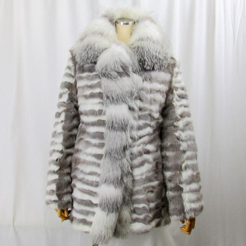 毛皮/ロシアリス/フォックス/リバーシブルコート　ロシアリスリバーシブルコート　リアルファー　　 |  | 06