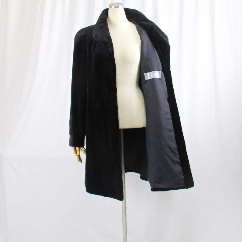 毛皮/ミンク/シェアードミンク/ファー/ジャケット/リアルファー サガ