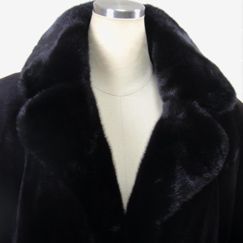 毛皮/ミンク/シェアードミンク/ファー/ジャケット/リアルファー サガ