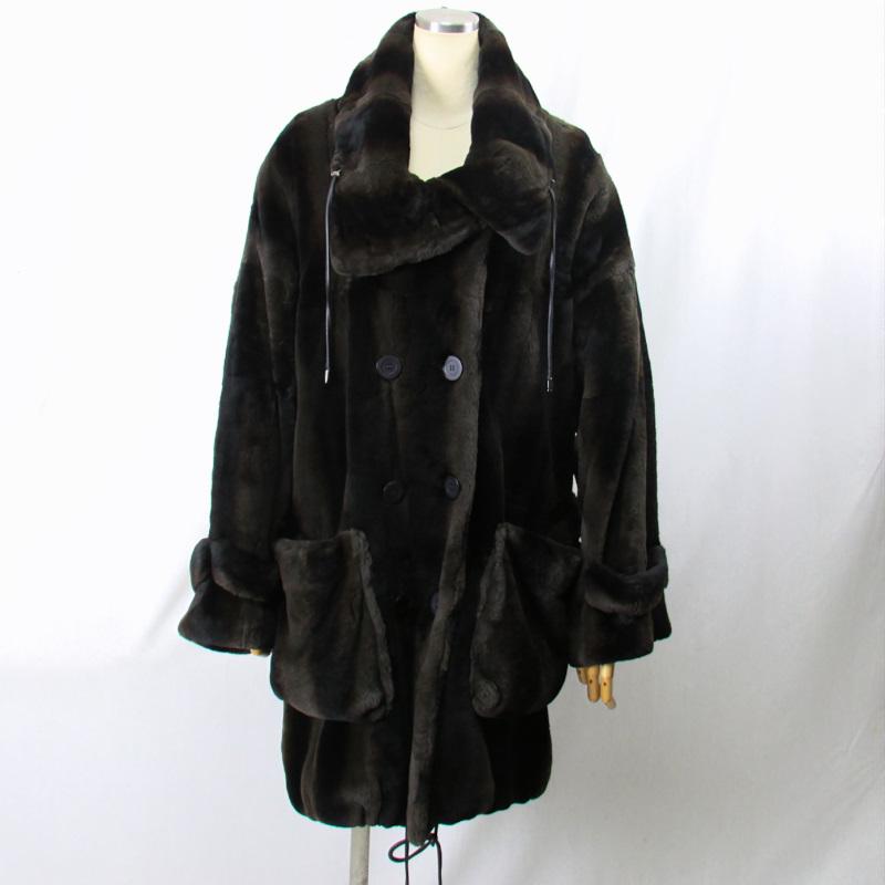 毛皮/レッキス/リアルファー/レッキス　ダブルコート　 レディース | 