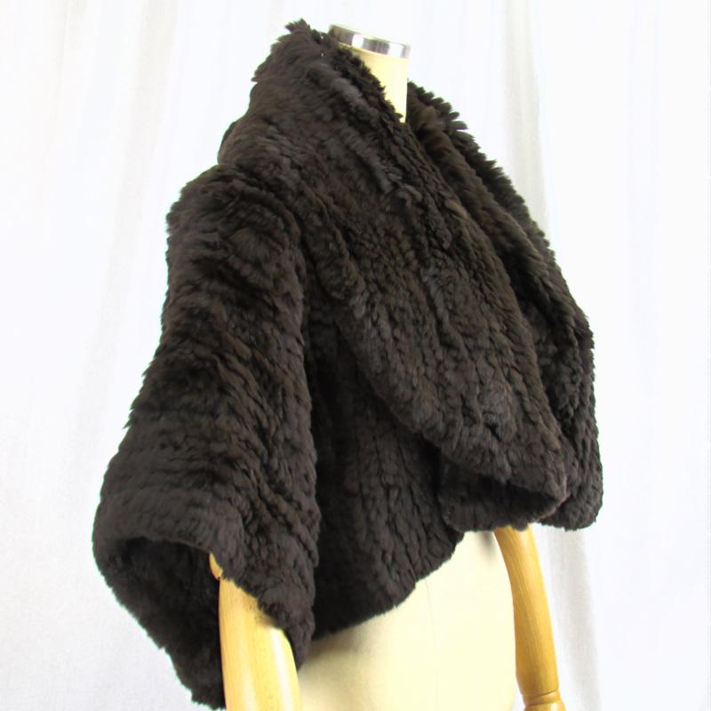 毛皮/レッキス/リアルファー/ニッティング　ボレロ 　ケープ　　 レディース |  | 19