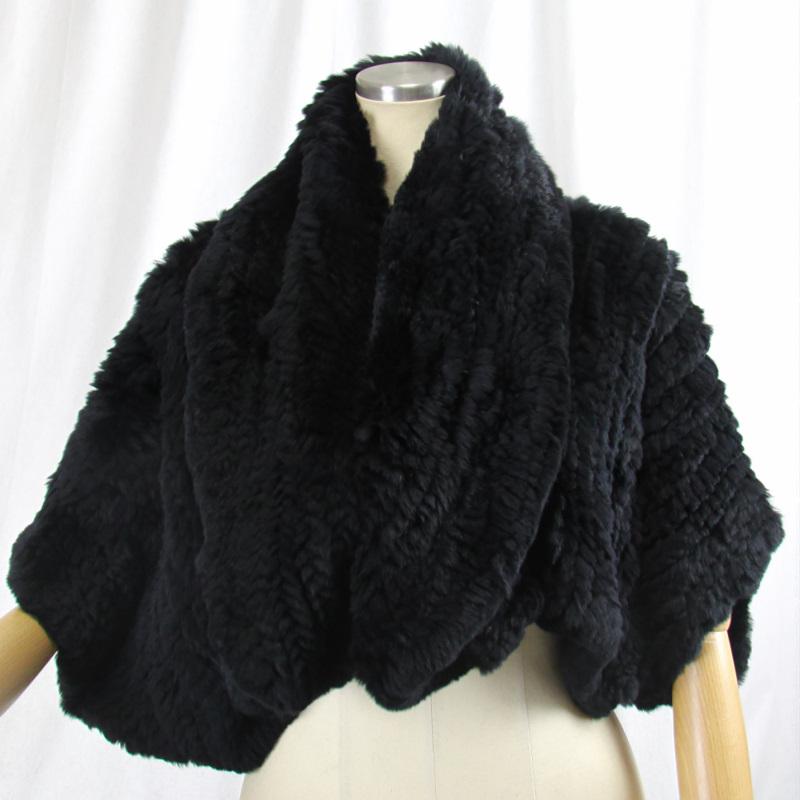 毛皮/レッキス/リアルファー/ニッティング　ボレロ 　ケープ　　 レディース |  | 03
