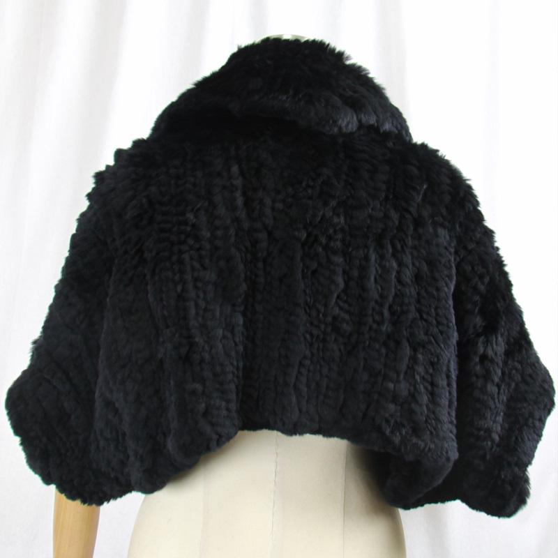 毛皮/レッキス/リアルファー/ニッティング　ボレロ 　ケープ　　 レディース |  | 08