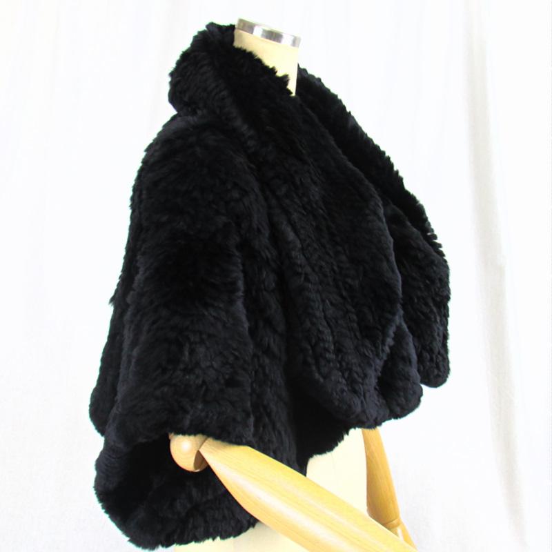 毛皮/レッキス/リアルファー/ニッティング　ボレロ 　ケープ　　 レディース |  | 09