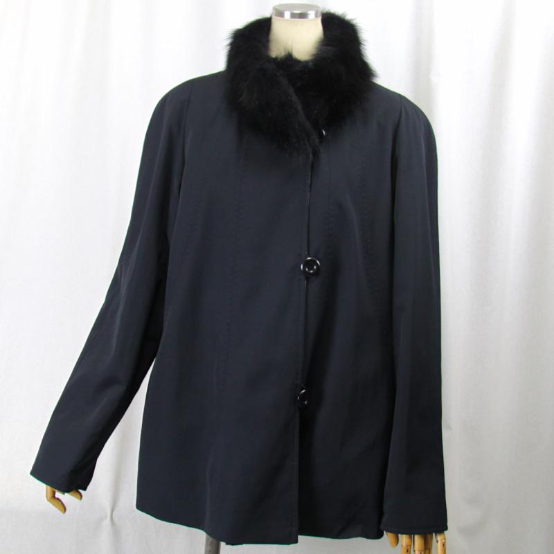 毛皮/フォックス/カシミヤ(100％) フォックスカラー ポリ×カシミヤ