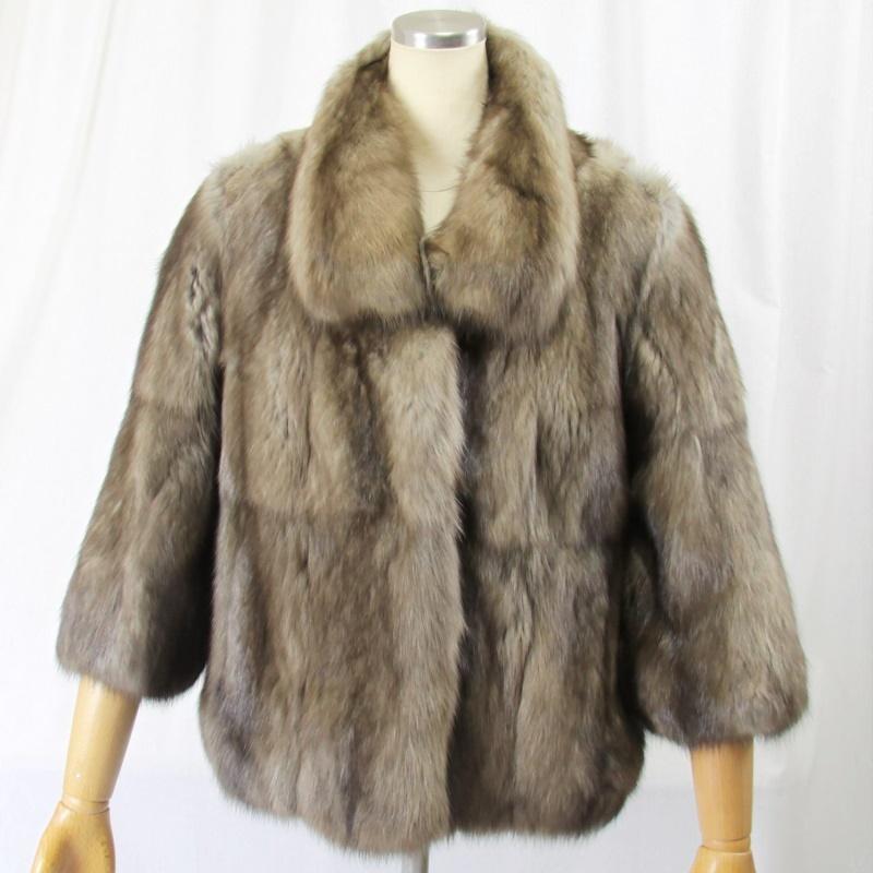 毛皮 /ロシアンセーブル /ソボル ボレロ ファー アウター レディース