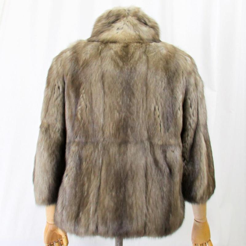 最高級 ソボル ロシアンセーブル ロングコート ロシアンセーブル毛皮