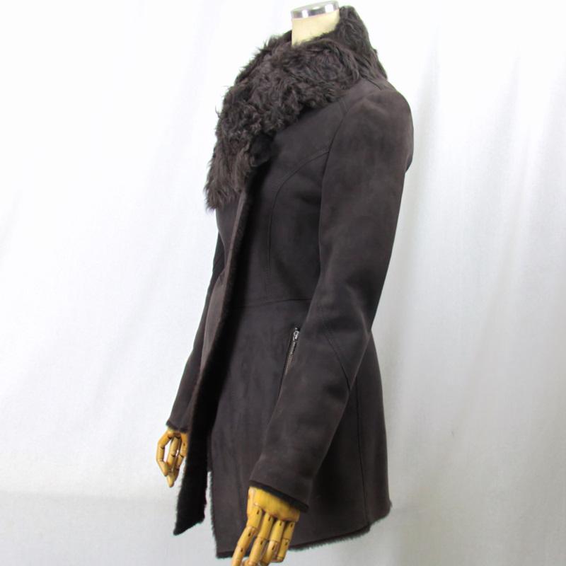 毛皮/ムートン/羊革/チベットラム/ムートン チベットラムカラーコート