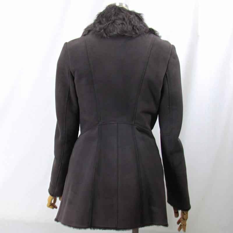 毛皮/ムートン/羊革/チベットラム/ムートン チベットラムカラーコート