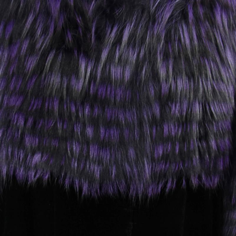 ビーバー毛皮　リアルファージャケット　古着　ジグザグ模様　グランジ　ボックス ビーバー毛皮 リアルファージャケット 古着 ジグザグ模様 グランジ