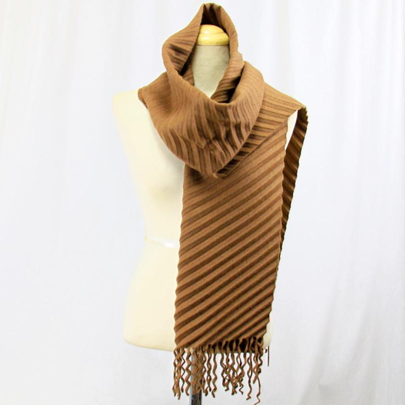 美品！ 希少！ ビーバー ファーポンチョ フリル付き 毛皮 ブラウン