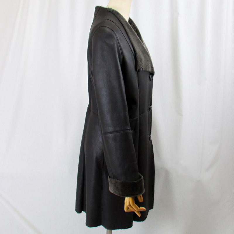 毛皮/ムートン/羊革/メリノ羊/ムートンコート/リアルファー ムートン