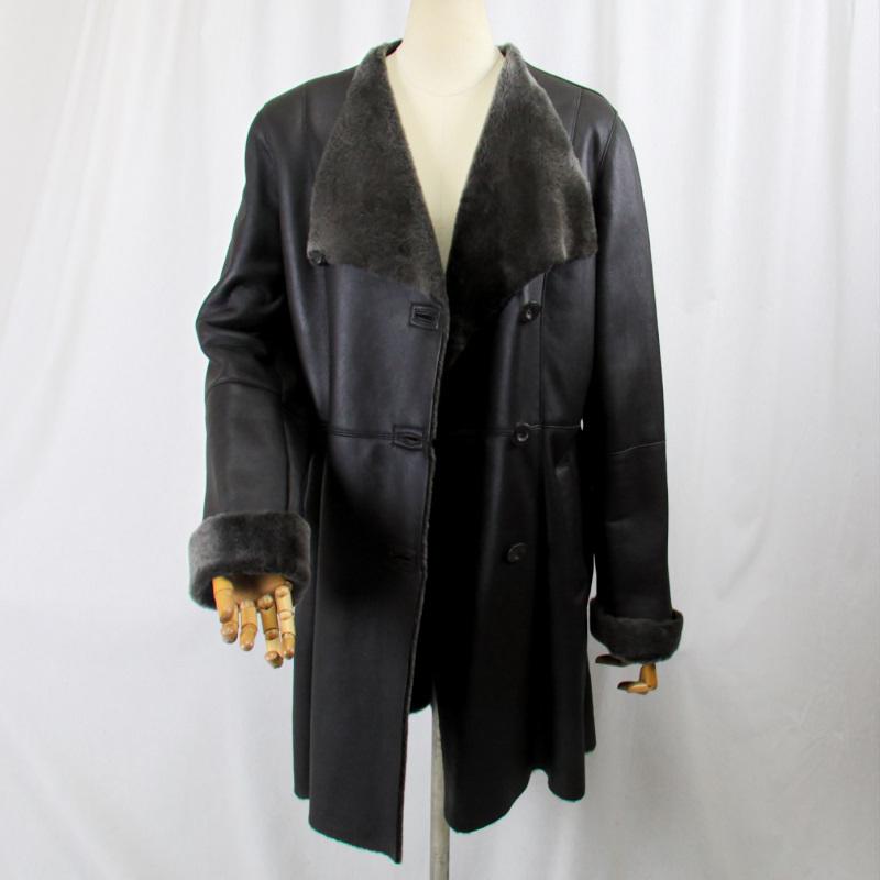 毛皮/ムートン/羊革/メリノ羊/ムートンコート/リアルファー ムートン