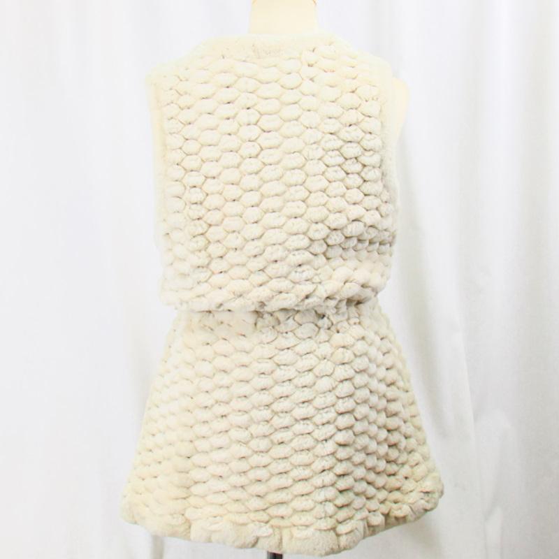 毛皮/レッキス/リアルファー/レッキスラビット　ロングベスト　 レディース |  | 16