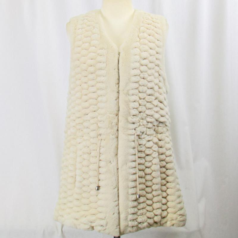 毛皮/レッキス/リアルファー/レッキスラビット　ロングベスト　 レディース |  | 18
