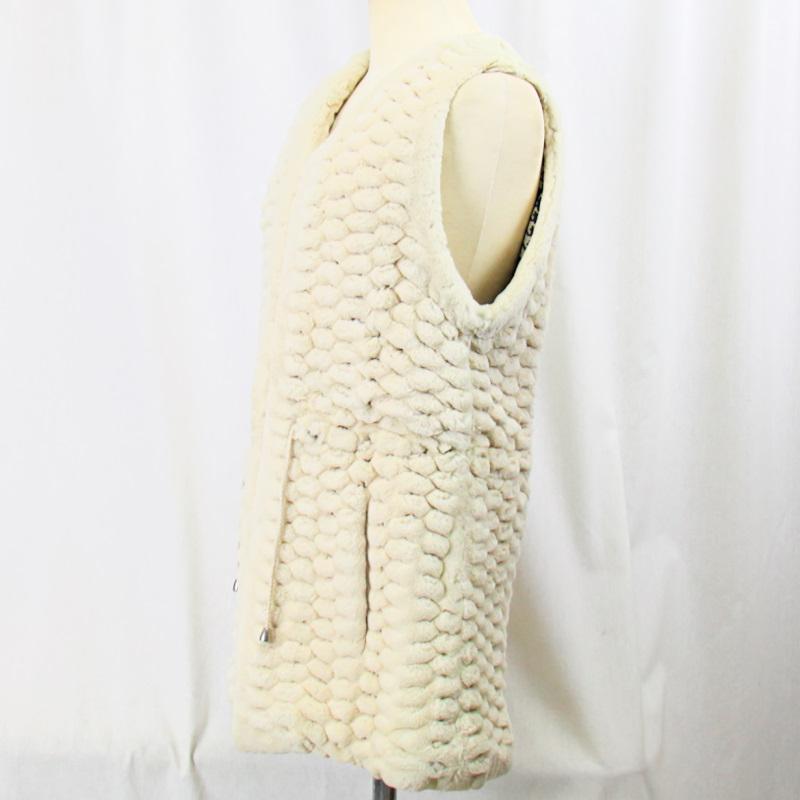 毛皮/レッキス/リアルファー/レッキスラビット　ロングベスト　 レディース |  | 19