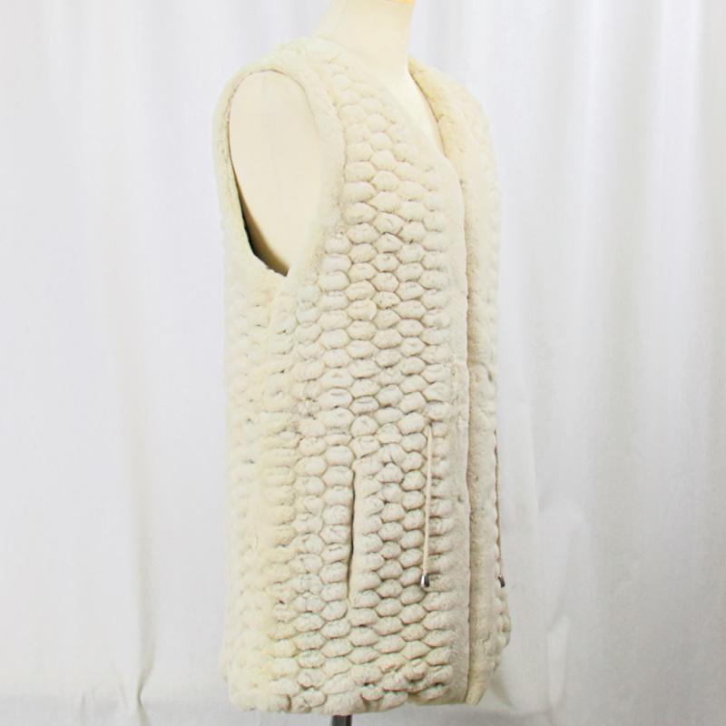 毛皮/レッキス/リアルファー/レッキスラビット　ロングベスト　 レディース |  | 21