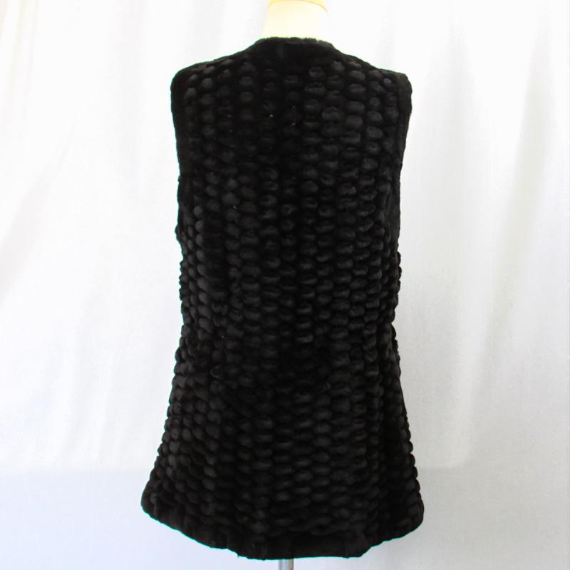 毛皮/レッキス/リアルファー/レッキスラビット　ロングベスト　 レディース |  | 04