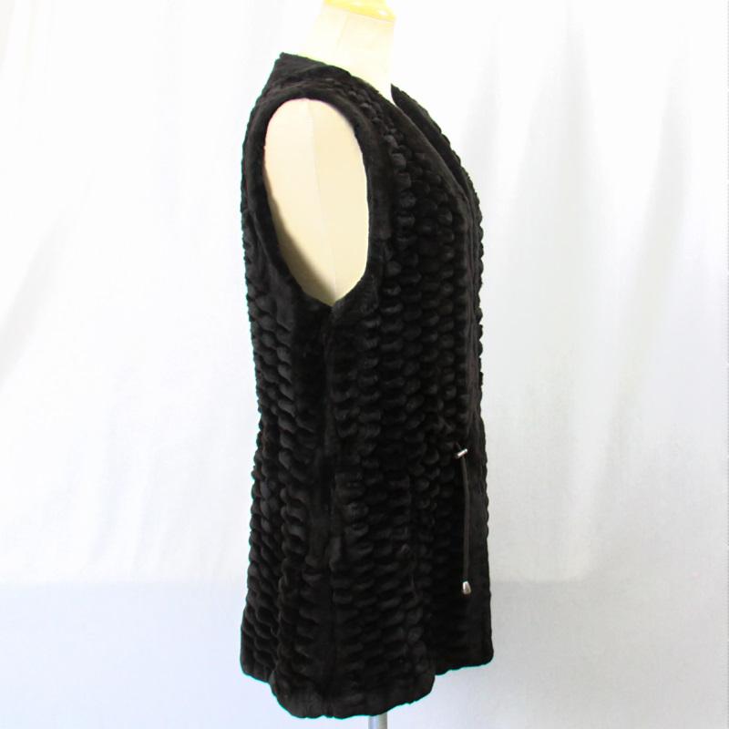 毛皮/レッキス/リアルファー/レッキスラビット　ロングベスト　 レディース |  | 05