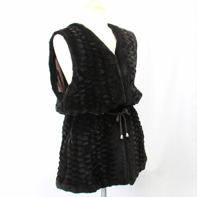 毛皮/レッキス/リアルファー/レッキスラビット　ロングベスト　 レディース |  | 07