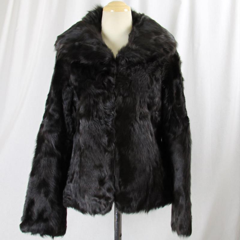 毛皮/チッキャンラム/羊革/ジャケット/リアルファー チッキャン