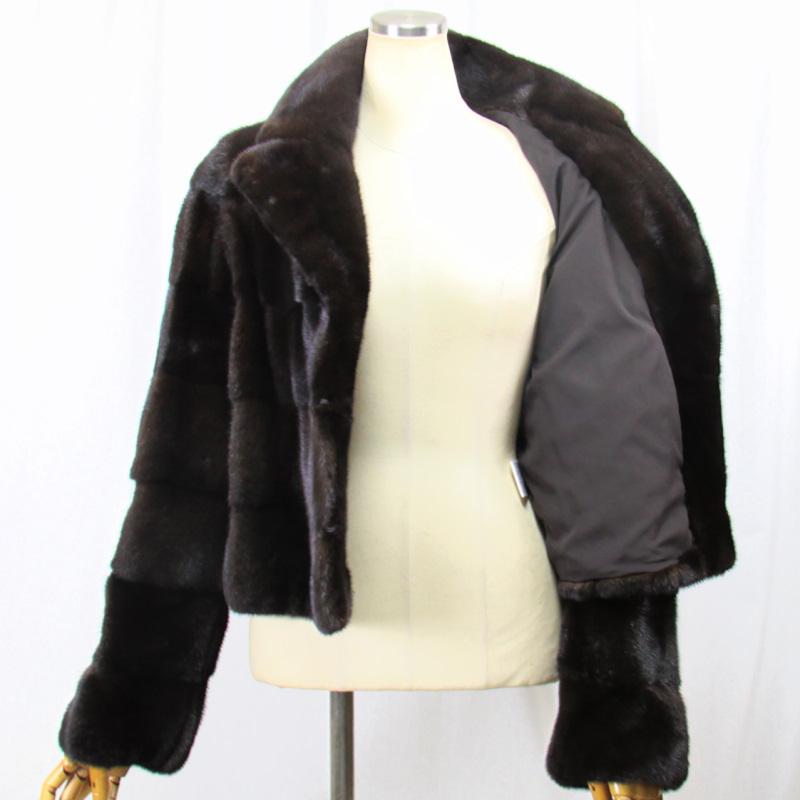 リアルファー☆ミンクジャケット☆超美品☆サイズM 【公式通販】