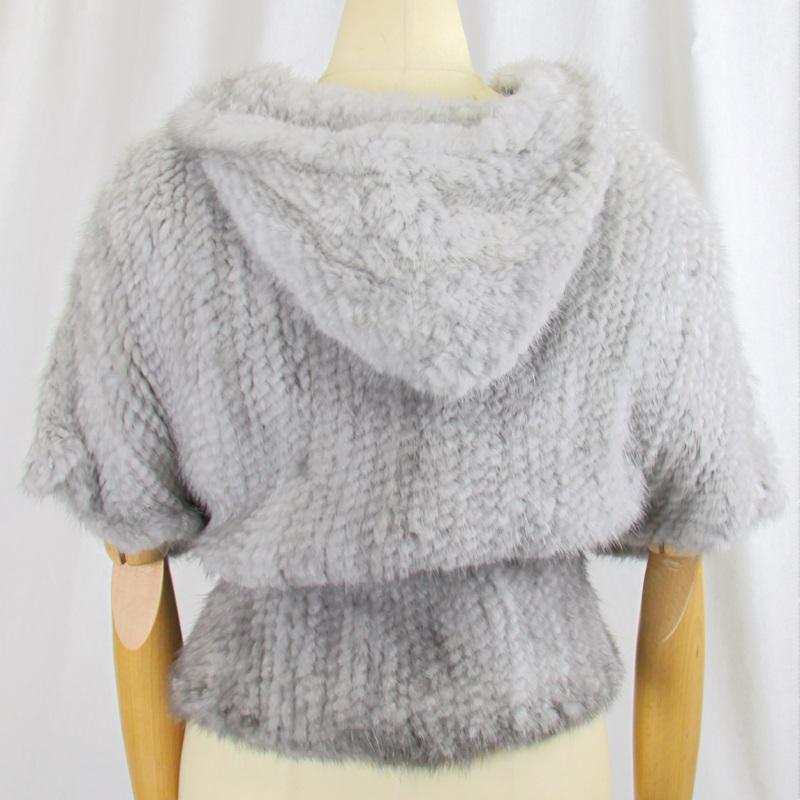 毛皮/ミンク/サファイアミンク/ファー/ケープ/ボレロ 袖付ケープ