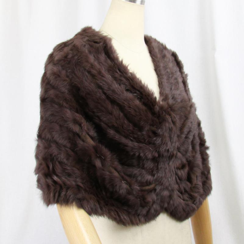 毛皮/ラビット/ケープ/ポンチョ/リアルファー/ニッティング　　 レディース |  | 03