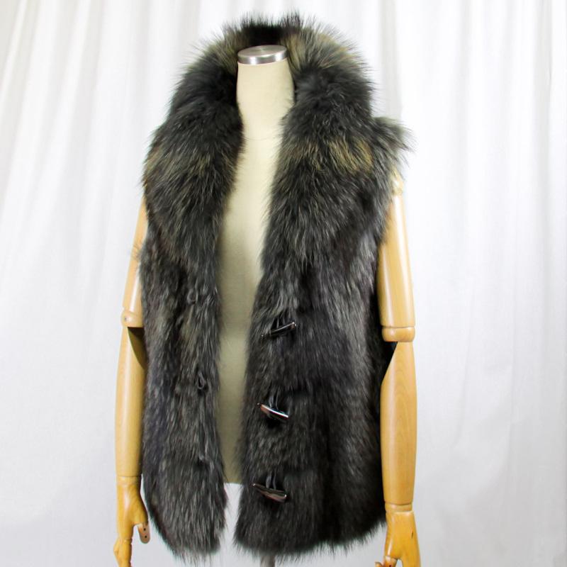 毛皮/ファー/艶のある美しい刺し毛と柔らかく保温性に優れた綿毛の