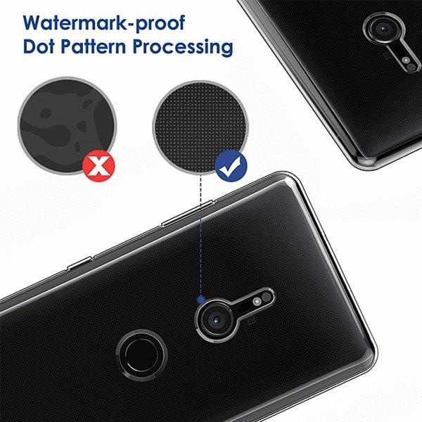 XperiaXZ3 ケース カバー TPU シンプル クリア 保護 ソフトケース エクスペリアXZ3 かっこいい おしゃれ 耐衝撃 スリム SO-01L SOV39 801SO so01l 定型外無料｜smart-accessory｜04