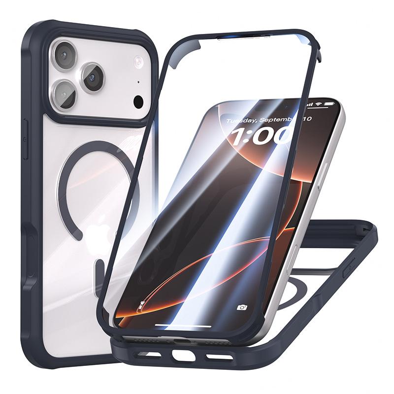 TPU フルカバーケース  iphone17 17pro 17pro max  Air iphone16 16pro 16e 15 pro max 15plus iphone14 ケース 14pro 14 pro max 14plus 360度 全面保護 | Apple | 15