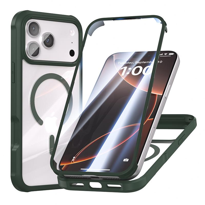 TPU フルカバーケース  iphone17 17pro 17pro max  Air iphone16 16pro 16e 15 pro max 15plus iphone14 ケース 14pro 14 pro max 14plus 360度 全面保護 | Apple | 17