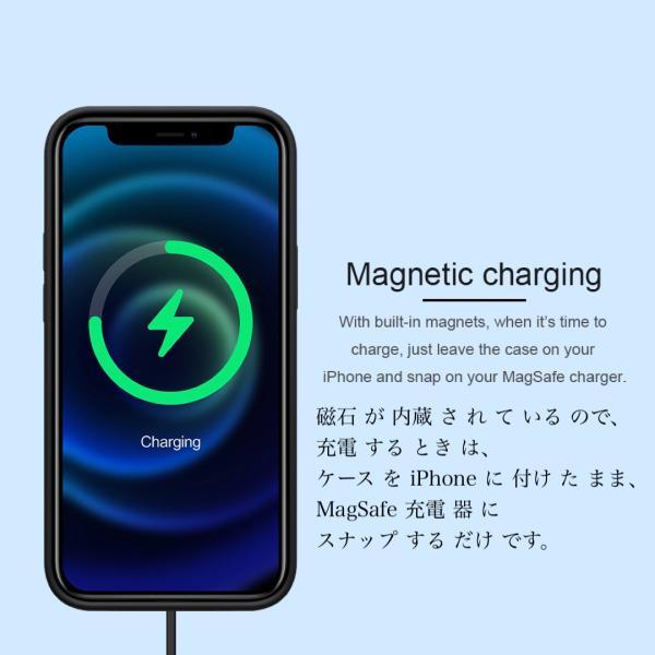MagSafe対応 スマホカバー iPhone14ケース 14pro　13ProMax 13Pro 13Mini  ワイヤレス充電 高級puレザー マグセーフ対応　ポイント消化 | iPhone | 02